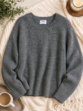 Old Navy Women’s XL Gray Cozy Knit Sweater
